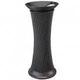 藝術(shù)鋼管電梯口垃圾桶