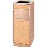 玫瑰金高檔垃圾桶