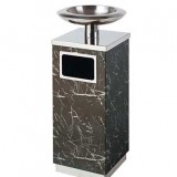 大理石電梯口垃圾桶