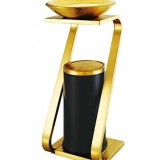 客房鈦金煙灰垃圾桶