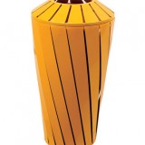 室內(nèi)鋼制烤漆垃圾桶