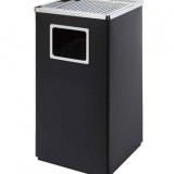 高檔黑色室內(nèi)圓角方形果皮箱