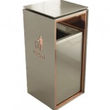 滑軌式室內(nèi)方形垃圾桶