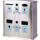 不銹鋼多分類(lèi)垃圾桶