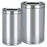 小型常用立式圓形不銹鋼垃圾桶