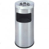 不銹鋼高頭斜口煙灰桶