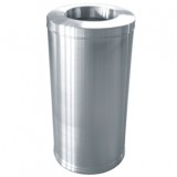 不銹鋼港式圓形垃圾桶