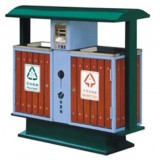 市政環(huán)保木制垃圾箱