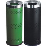 圓形沖孔鐵皮果皮箱