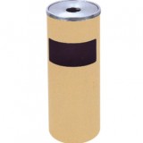 圓蓋麗格座地鐵皮垃圾桶