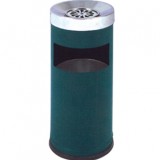 麗格烤漆斜蓋鐵皮垃圾桶