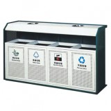 四分類(lèi)環(huán)保鋼制垃圾桶