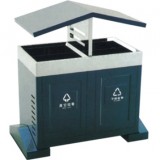 街區(qū)分類環(huán)保鋼制垃圾桶