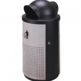 鋼制雙口果皮箱