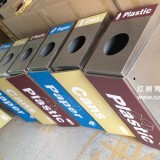 蕭山機場垃圾桶不醒目剛運行時不好找