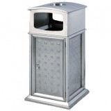 不銹鋼戶外古典門釘式垃圾桶