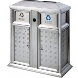 不銹鋼戶外景區(qū)分類垃圾桶