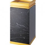 酒店大廳鈦金垃圾桶