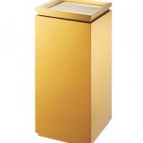 土豪金座地鈦金垃圾桶