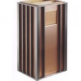 方形豪華鈦金垃圾桶