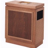 方口古銅鈦金垃圾桶