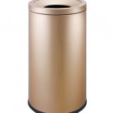 斜口烤漆鐵皮垃圾桶