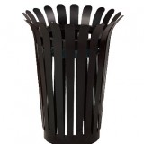 戶(hù)外花籃鋼制垃圾桶