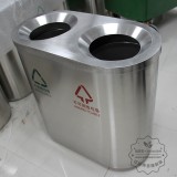 福建廈門室內分類不銹鋼垃圾桶