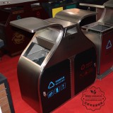 環衛高檔戶外不銹鋼垃圾桶圖片大全