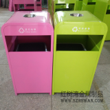 街道小區(qū)240L戶外不銹鋼垃圾桶