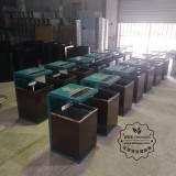 鐵皮垃圾桶取代了塑料垃圾桶環(huán)保耐用多了