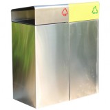 戶外市政街道不銹鋼垃圾桶