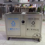 湖北武漢不銹鋼垃圾桶但很容易被偷