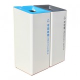 上海商場噴塑不銹鋼分類垃圾桶