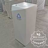 室內搖擺蓋噴粉不銹鋼垃圾桶定制