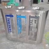 透明三分類不銹鋼垃圾桶如何賦能智慧出行與城市文明