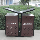 定制鏤空不銹鋼分類垃圾桶，打造環(huán)保美觀新標(biāo)桿