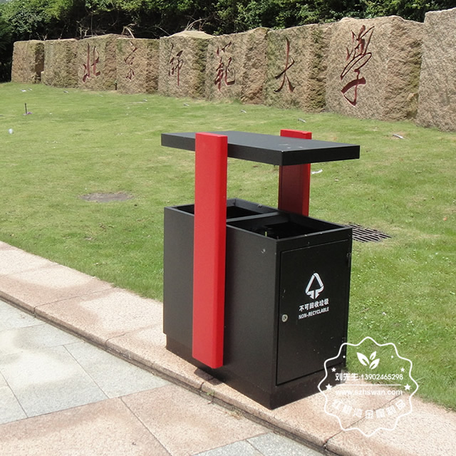 室外鋼制分類垃圾桶 室外鋼制分類垃圾桶