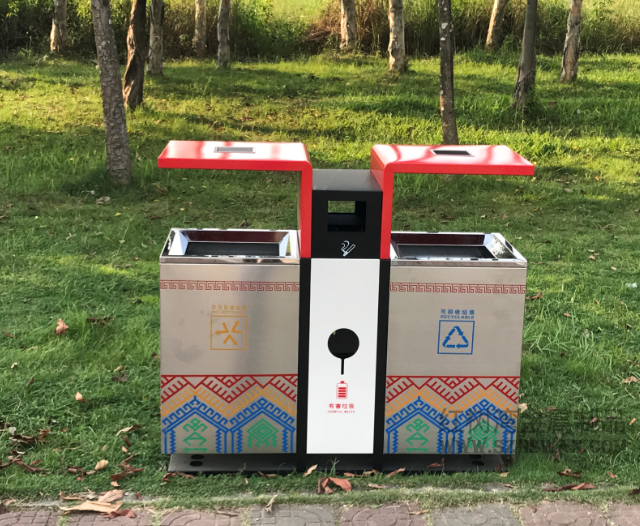 深圳分類不銹鋼垃圾桶供應商廠家實圖3