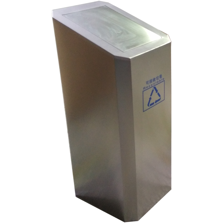 室內方形不銹鋼垃圾桶圖片010