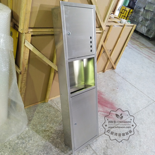 特色不銹鋼垃圾桶圖片006