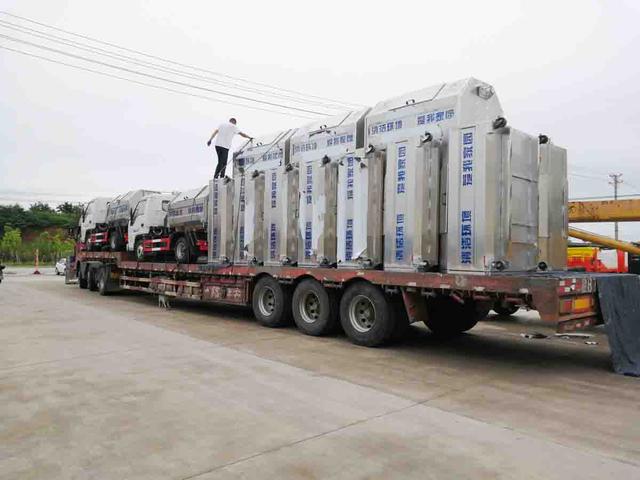 勾臂垃圾箱及配套垃圾車 勾臂垃圾箱及配套垃圾車