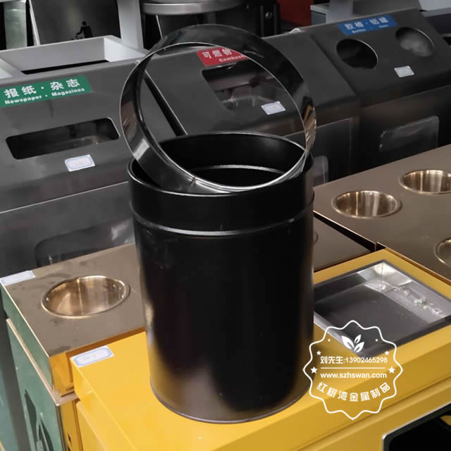 室內家用酒店小號不銹鋼垃圾桶圖片02 室內家用酒店小號不銹鋼垃圾桶圖片02