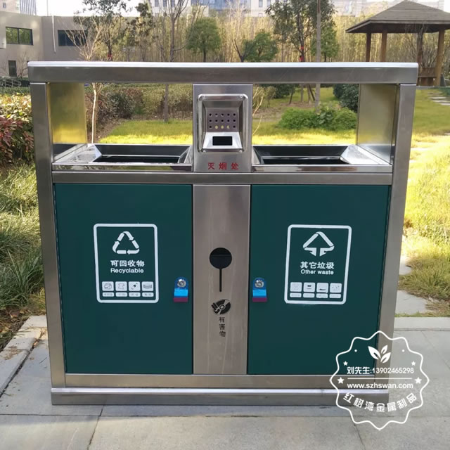 不銹鋼垃圾箱 不銹鋼垃圾箱