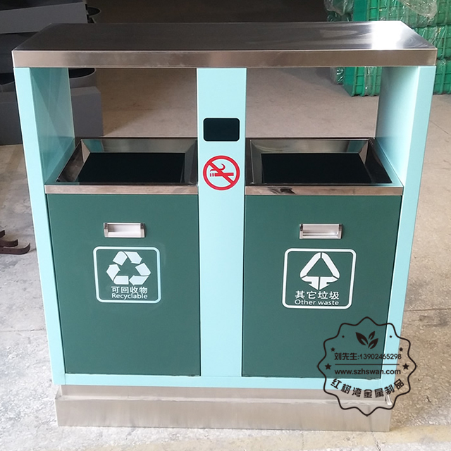 不銹鋼垃圾箱 不銹鋼垃圾箱