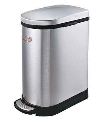 不銹鋼腳踏式垃圾桶