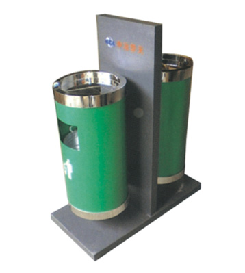 商業(yè)街分類(lèi)鋼制垃圾箱