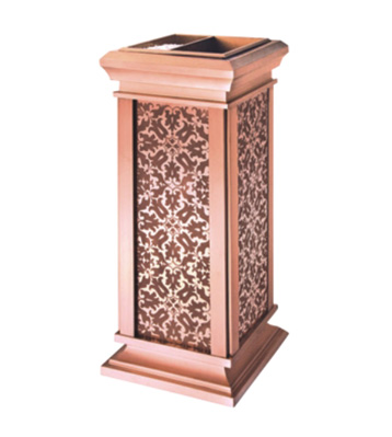 酒店玫瑰金果皮箱