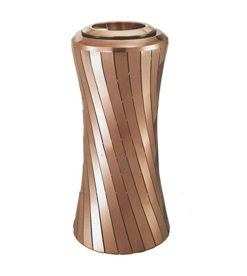 小蠻腰玫瑰金垃圾桶