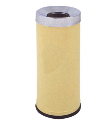 商場厚底斜蓋鐵皮果皮箱